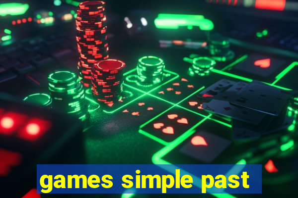 games simple past